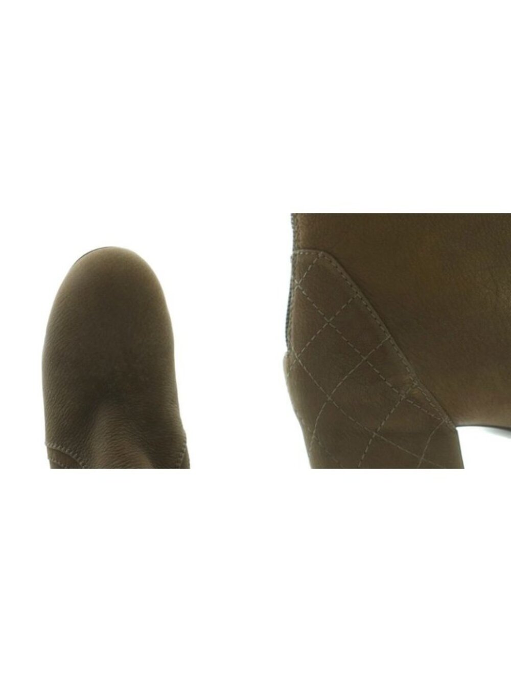 Chanel Long Boots Chunky Heel 35.5 Brown - Picture 9 of 9